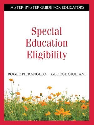 cover image of Special Education Eligibility